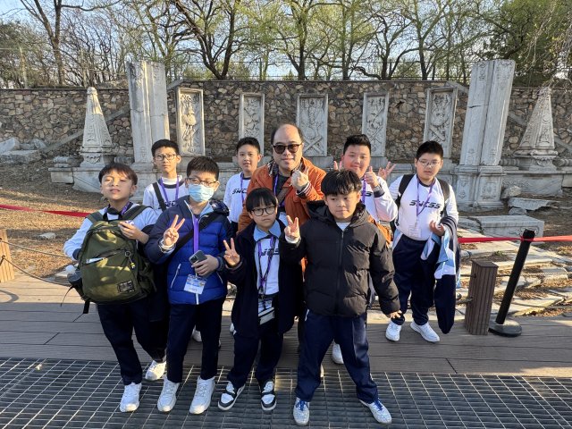 遊覽圓明園遺址
